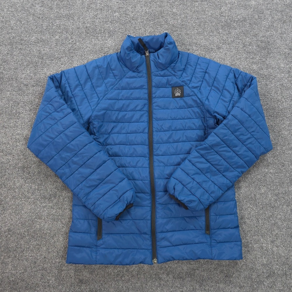 Alaskan Hardgear‎ Jacket Mens Small Blue Puffin Puffer Hike Outdoors Duluth AKHG
